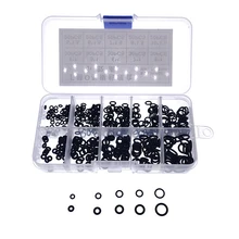 1 Box O-Ring Nitrile Silicone Rubber Assortment Washer Set Silicone Faucet Sealing Ring Kit Heat Resistance Insulation Gaskets