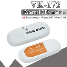 Vk172 gps VK-172 gmouse usb gps módulo glonass usb gps interface de navegação para vk 172 carro com número de rastreamento