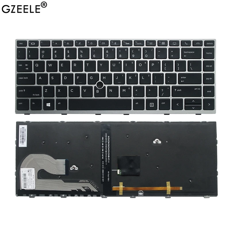 Clavier UK Rétroéclairé Pour HP EliteBook 840 G5/G6 Et 745 G5/G6 – Neuf