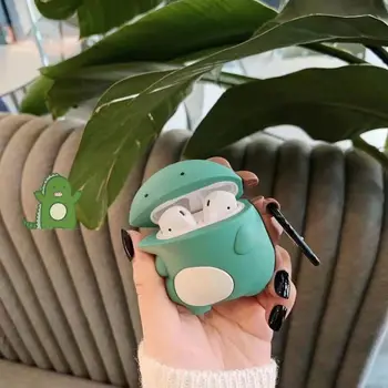 

For AirPods Case Dinosaur Protective Cover Wireless Earphone Case For Airpods 12