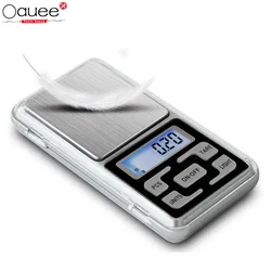 Mini balances électroniques de haute précision, 200g/300g/500g x 0.01g /0.1g, numérique de poche pour bijoux de cuisine en argent et or 