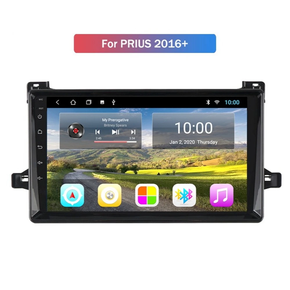 Car GPS Navigation For TOYOTA PRIUS 2016- 6G+128G Android Radio Stereo With Wifi 4G AHD DSP CARPLAY Bluetooth | Автомобили и