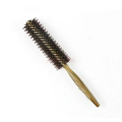 Hair Salon Hair Stylist Dedicated Wooden Comb Pig Bristle Comb Hair Curling Anti-static Roller Comb Hair Styling Comb Sale hairdressing chair hair salons dedicated hairdressing chair barber s chair