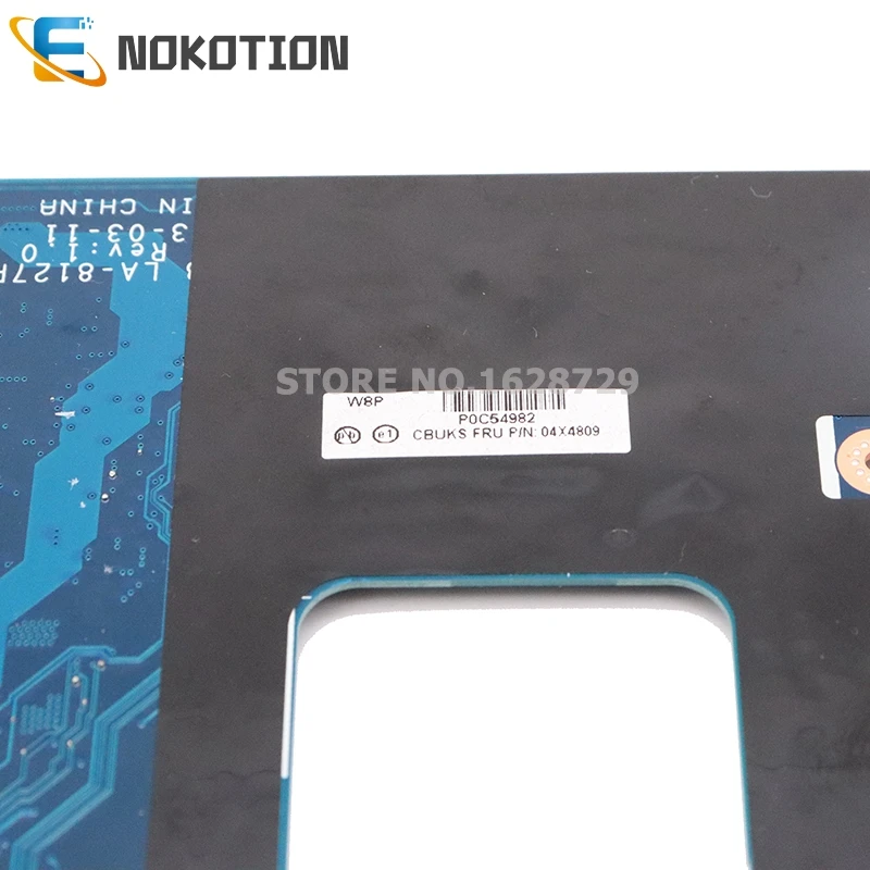 NOKOTION ноутбук материнская плата для Lenovo Thinkpad E545 15," VALEB La LA-8127P REV 1,0 04X4809 разъем FS1 основная плата DDR3