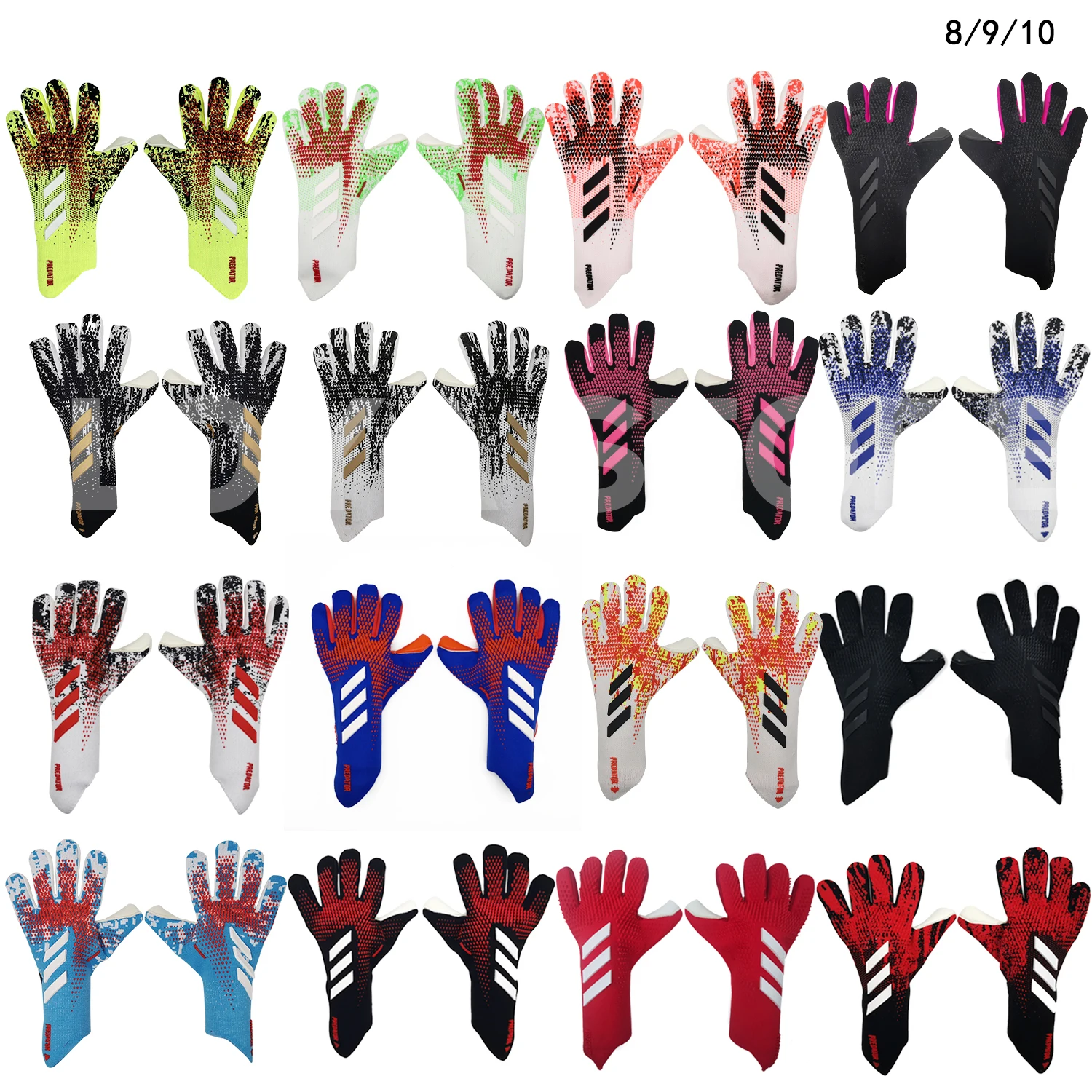 Guantes De Portero profesional para hombre, 11 Guantes De entrenamiento para Portero, novedad De 2021