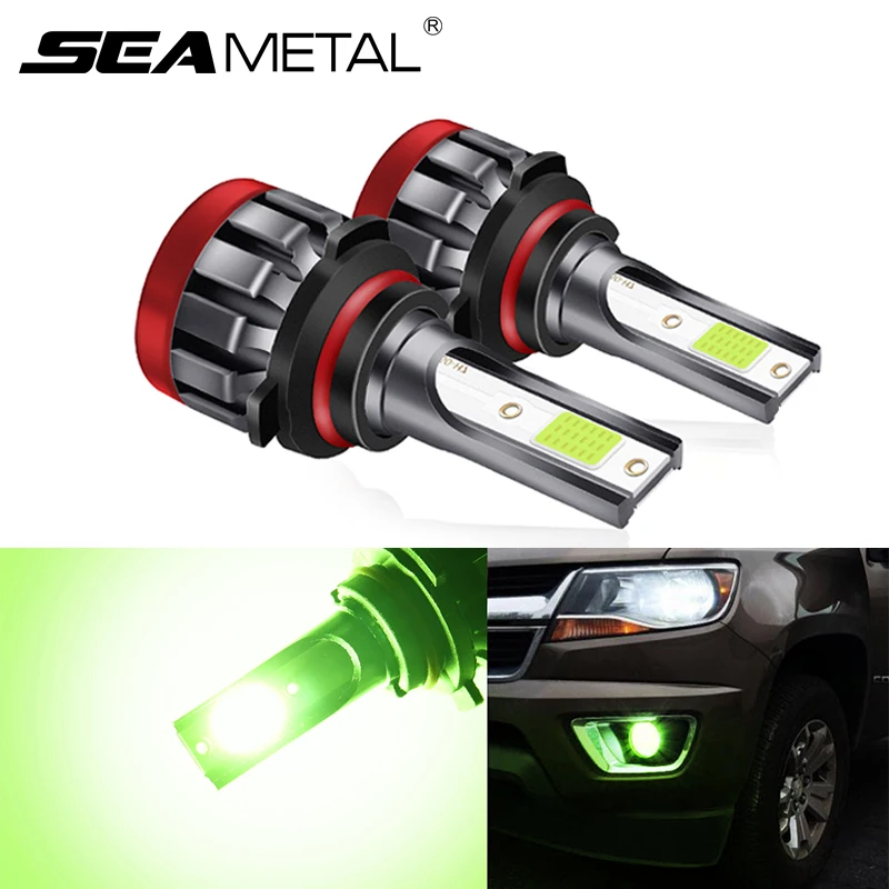 12V светодиодный автомобильный фонарь 81 H27 5202 9005 HB3 9006 HB4 H11 P13W Автомобильные