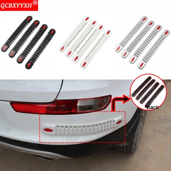 

QCBXYYXH Car-styling Car Guard Edge Corner Strip Anti-Rub Crash Bar Car Anti-collision Strip Bumper Protector Strips Accessories