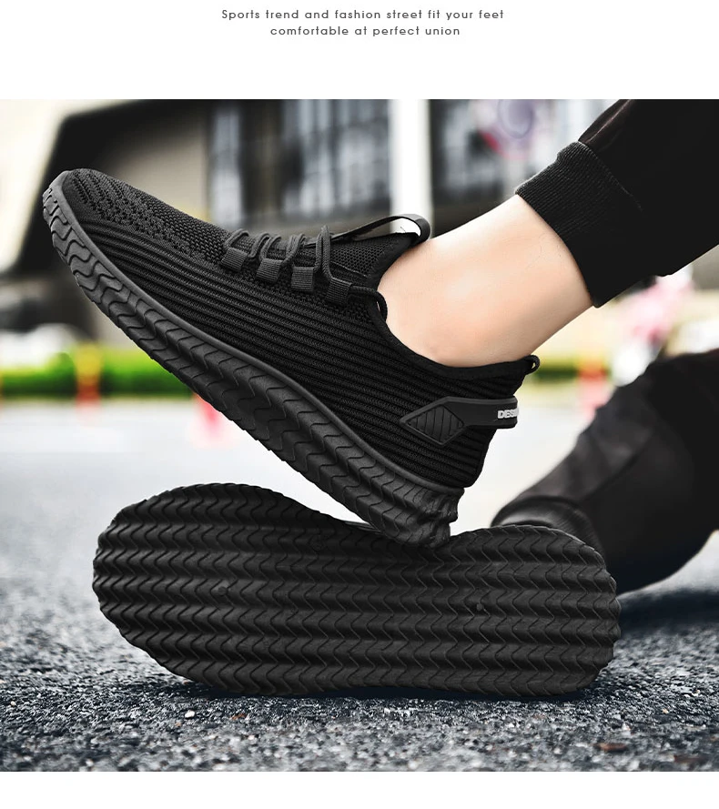 VESONAL, дышащие весенне-летние новые кроссовки Flyknit, мужская обувь, повседневная удобная мужская обувь, прогулочная обувь