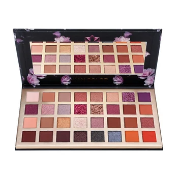 

32 Colors Eyeshadow Pallete Easy To Color Smudge-proof Shimmer Matte Eye Shadow Makeup Pallete Beauty Glazed-u