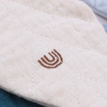 Attache tétine en bois pour bébé, attache tétine en tissu de coton, anneau de dentition, DIY