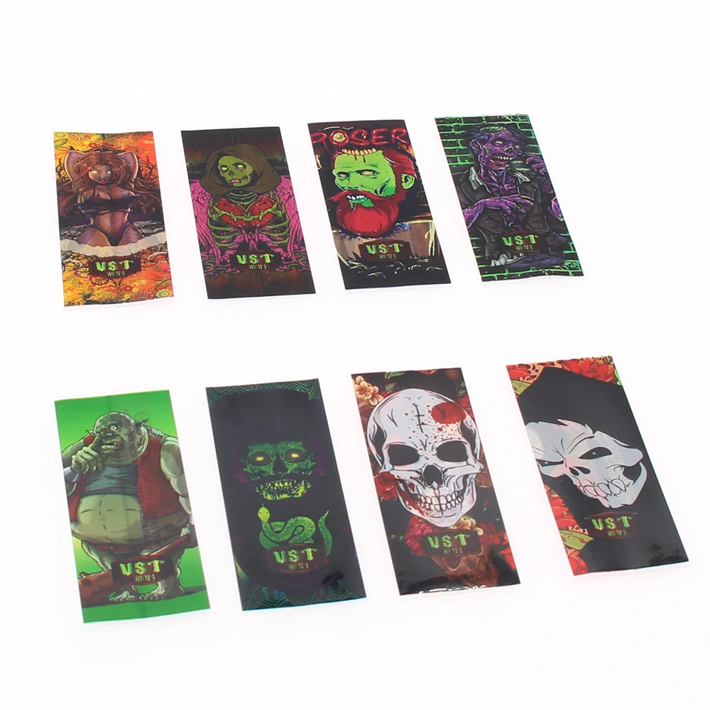 

5/20/30Pcs Dark Series 18650 Battry Wrap 18650 Battery Sticker Protective Skin For PVC Heat Shrinkable Tube