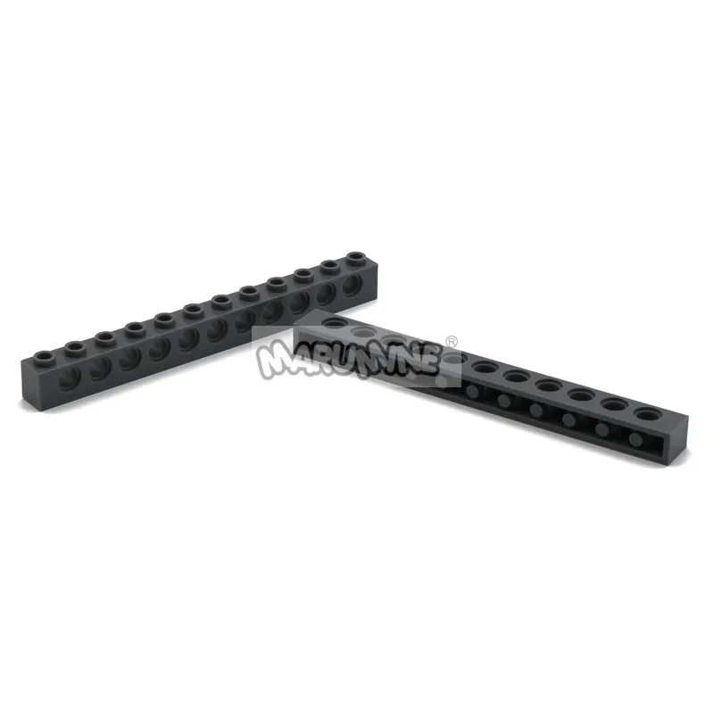 MARUMINE 3895 техника кирпич 1x12 с отверстиями строительные блоки набор из 20 шт. робот классические развивающие игрушки подарок для детей
