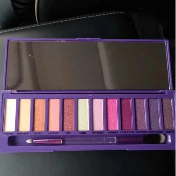 

2020 New Brand 12 Colors Eyeshadow Palette Beautiful Packing Eye Make up shadow with a brush Cosmetics TRAVIOLET Palette