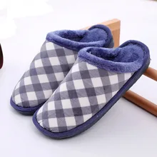 Зимние теплые мужские и женские домашние тапочки из флока с кроличьими ушками на нескользящей подошве; обувь для спальни; sapato masculino; большие размеры