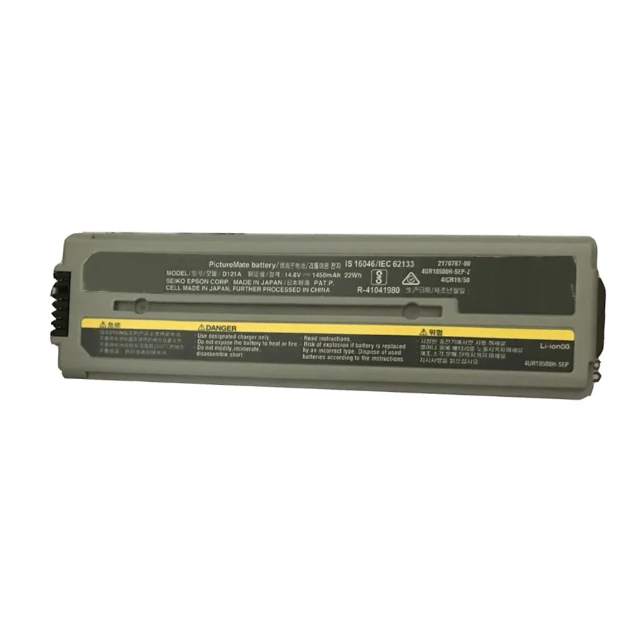 14.8V1400mah для Epson PictureMate 200 Аккумулятор принтера C12C831082 Flash PM 280 240 290 260 16 8 V | Электроника