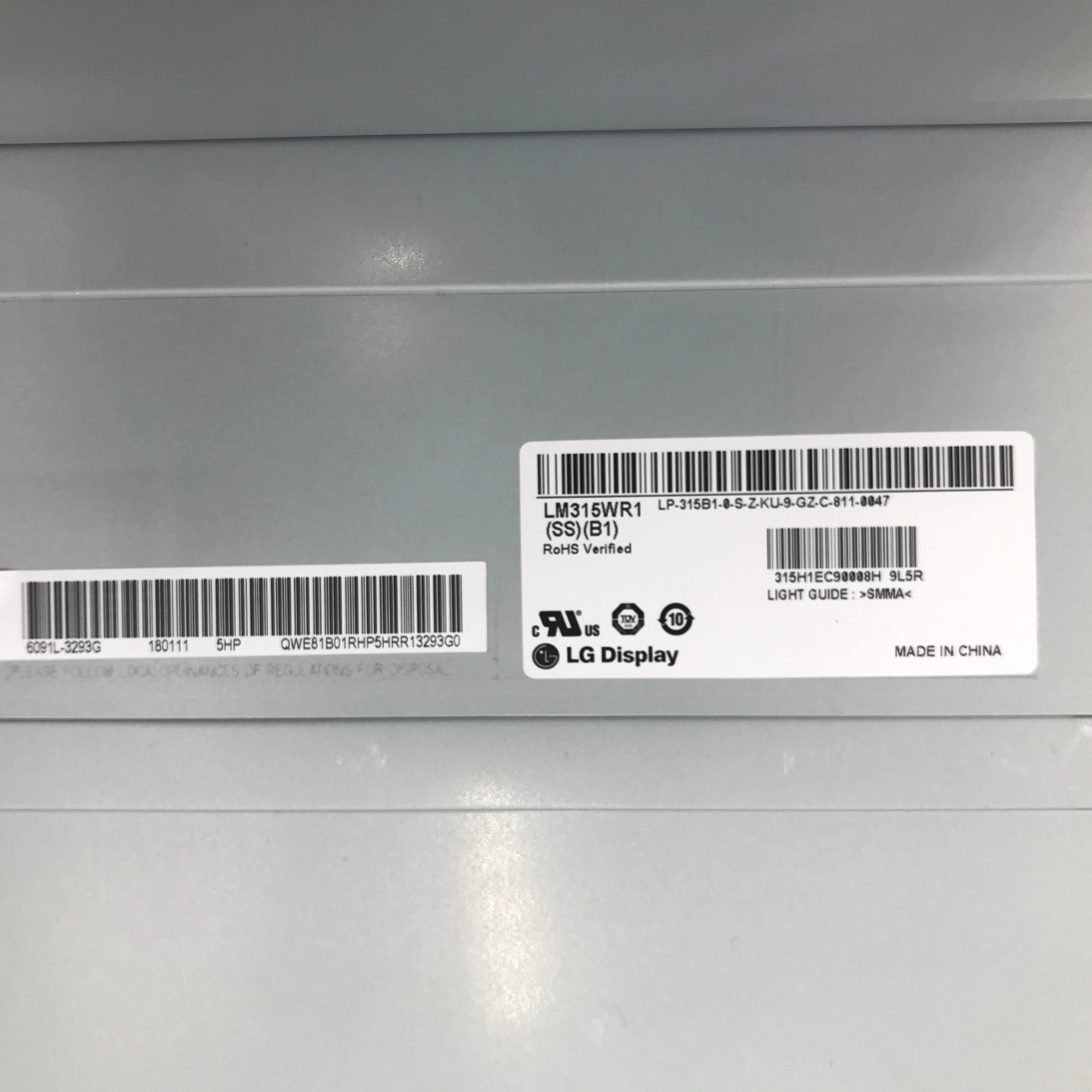 LG 4K LM315WR1-SSB1 30p ЖК-плата контроллера 4K RTD9513 с HDMI+ DP+ аудио поддержка 3840x2160 4K ЖК-панель модуль LM315WR1-SSB1