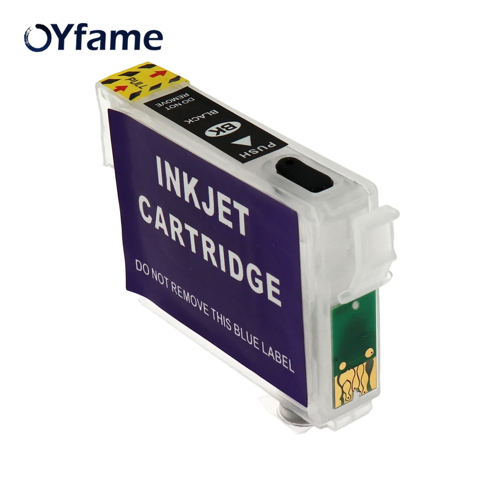 OYfame для Epson T1271 127 XL перезаправляемый чернильный картридж с чипом АРК 545 645 840 845 WF 3520