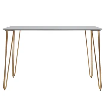 

Nordic study desk solid wood modern simple light luxury writing office ins renting transformation table