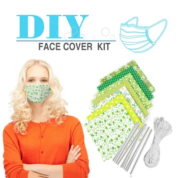 

DIY Self-Made Face Cover Material Kids Adult Masker Antis-dust Reusable Cotton Mouth Face M/asks Mouth Fabric Cover Face M/ask