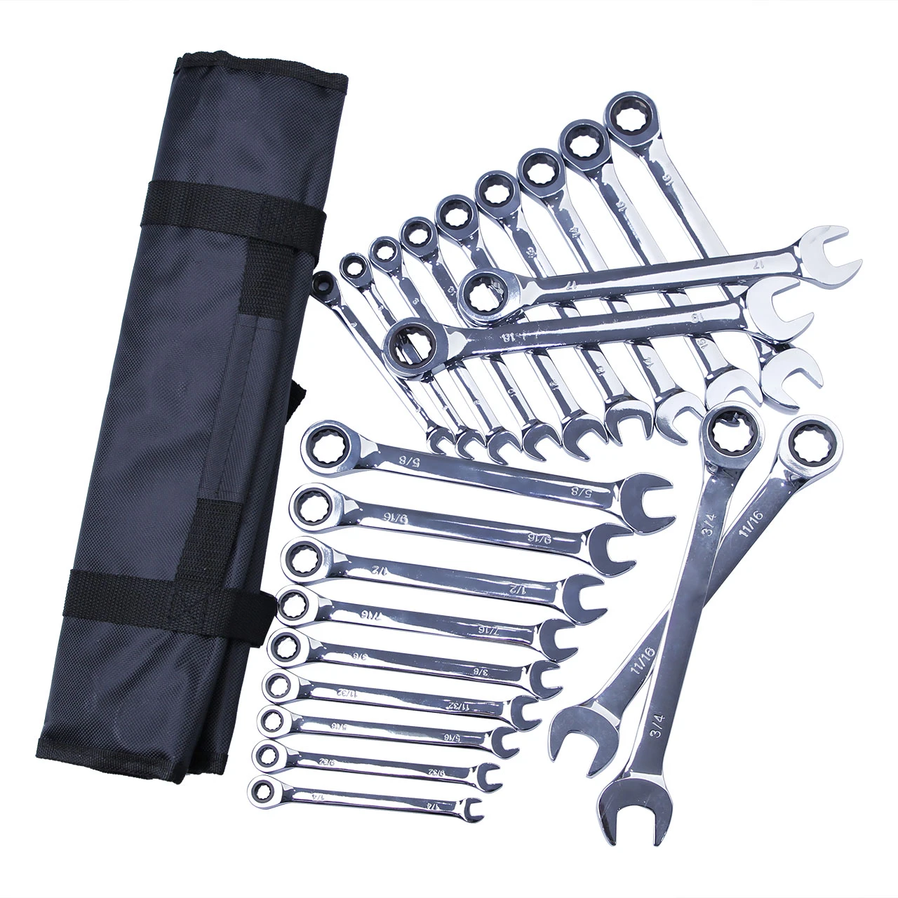 Juego de llaves combinadas de trinquete, accesorio con 1/4, 3/4 pulgadas y 6 22 Uds.|Set de herramientas de chapa metálica| - AliExpress