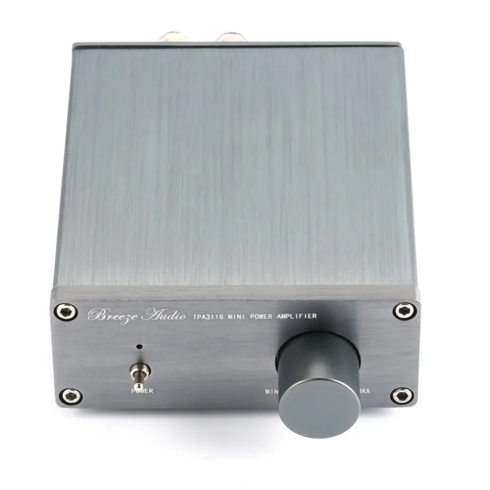 Бриз Amp Hi-Fi класс 2,0 стерео аудио; цифровой усилитель TPA3116 расширенный 2*50 Вт усилитель мощности