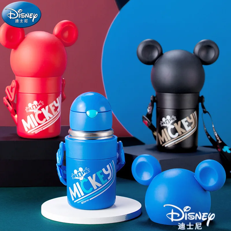 Термос из нержавеющей стали с соломинкой Disney Mickey 316 | Дом и сад