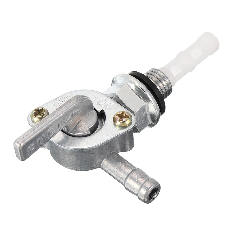 Mayitr 10MM Motorcycle Metal Fuel Petrol Tank Tap Petcock Switch Generator Pit Dirt Bike ATV Quad Fuel Supply Accessorie