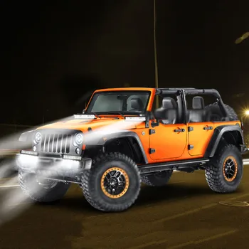 

4800LM Car working light 16LED 6000K Flood Off-road Replacement Accessory