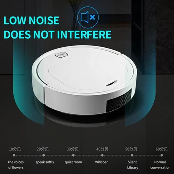 

Low Noise Rechargeable Auto Cleaning Robot Smart Sweeping Robot Dirt Dust Hair Automatic Cleaner For Electric Vacuum Cleaners