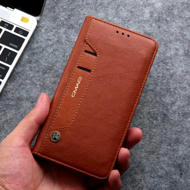 Роскошный кожаный чехол-книжка для samsung Galaxy Note 8, 9, 10 Plus, S8, S9, S10 Plus, Магнитный чехол-кошелек, чехол с ТПУ, с задней подставкой, Conque