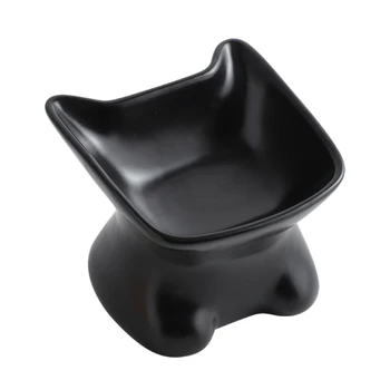 

Pet Ceramic Bowl Cute Cartoon Feeder for Small Dog and Cat Feeding and Drink Water Pet Supplies