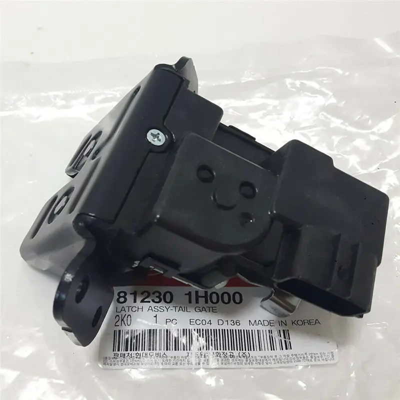 Подлинный OEM замок с защелкой для задних ворот 2010- для Kia Soul sorreno 81230-1H000