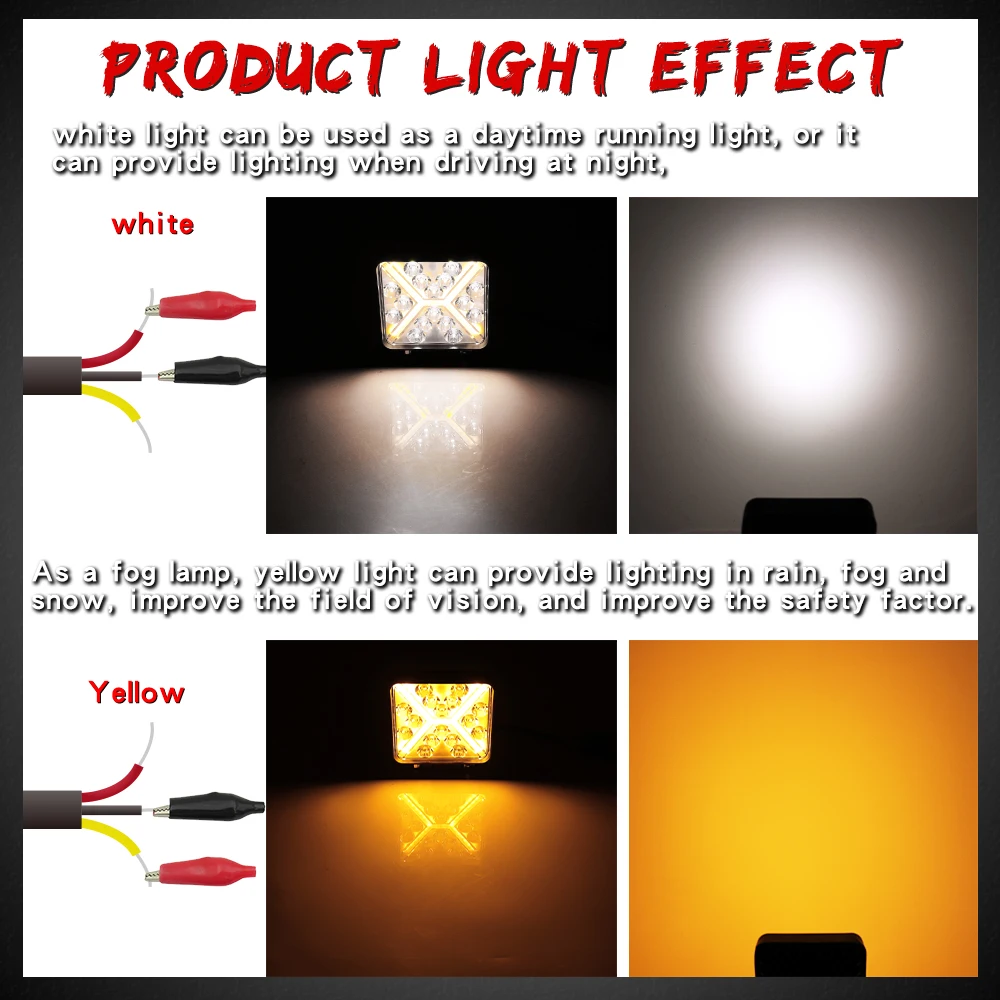 CO LIGHT 9D 4 дюймовая светодиодная балка для внедорожника комбинированный луч
