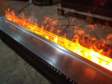 2 метра доставка в ОАЭ 3D водяной паровой электрический камин с панелью из нержавеющей стали 2 метра доставка в ОАЭ 3D водяной паровой электрический камин с панелью из нержавеющей стали
