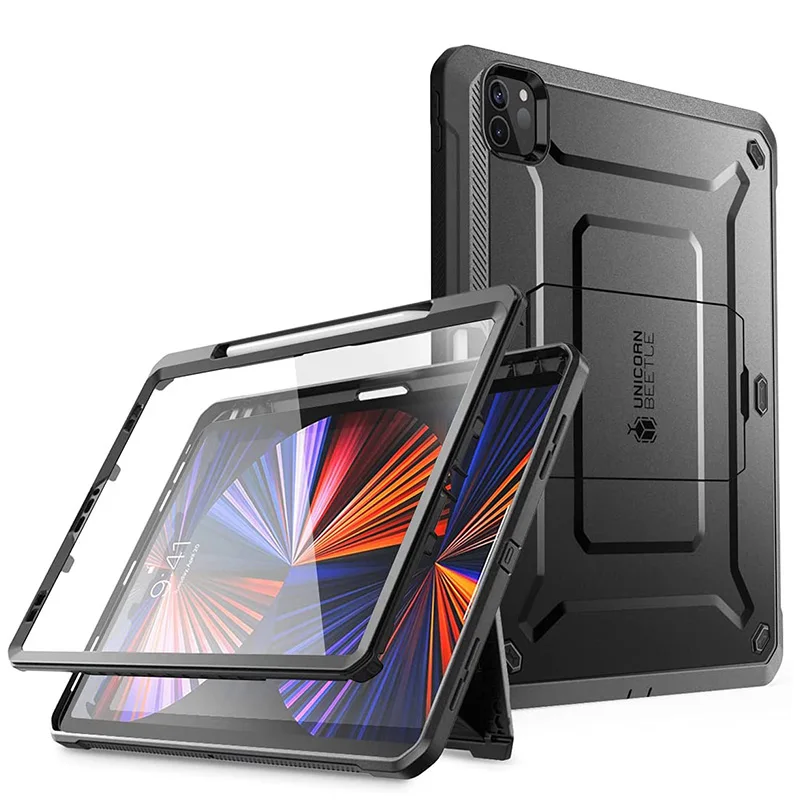 Capa Protetora Robusta de Corpo Inteiro Supcase ub Pro com Protetor de Tela Embutido Ipad Pro 12.9 2023 2023 2023
