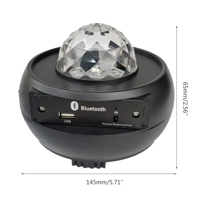 

USB Powered LED Starry Sky Projector Light Music Bluetooth Remote Control Decor