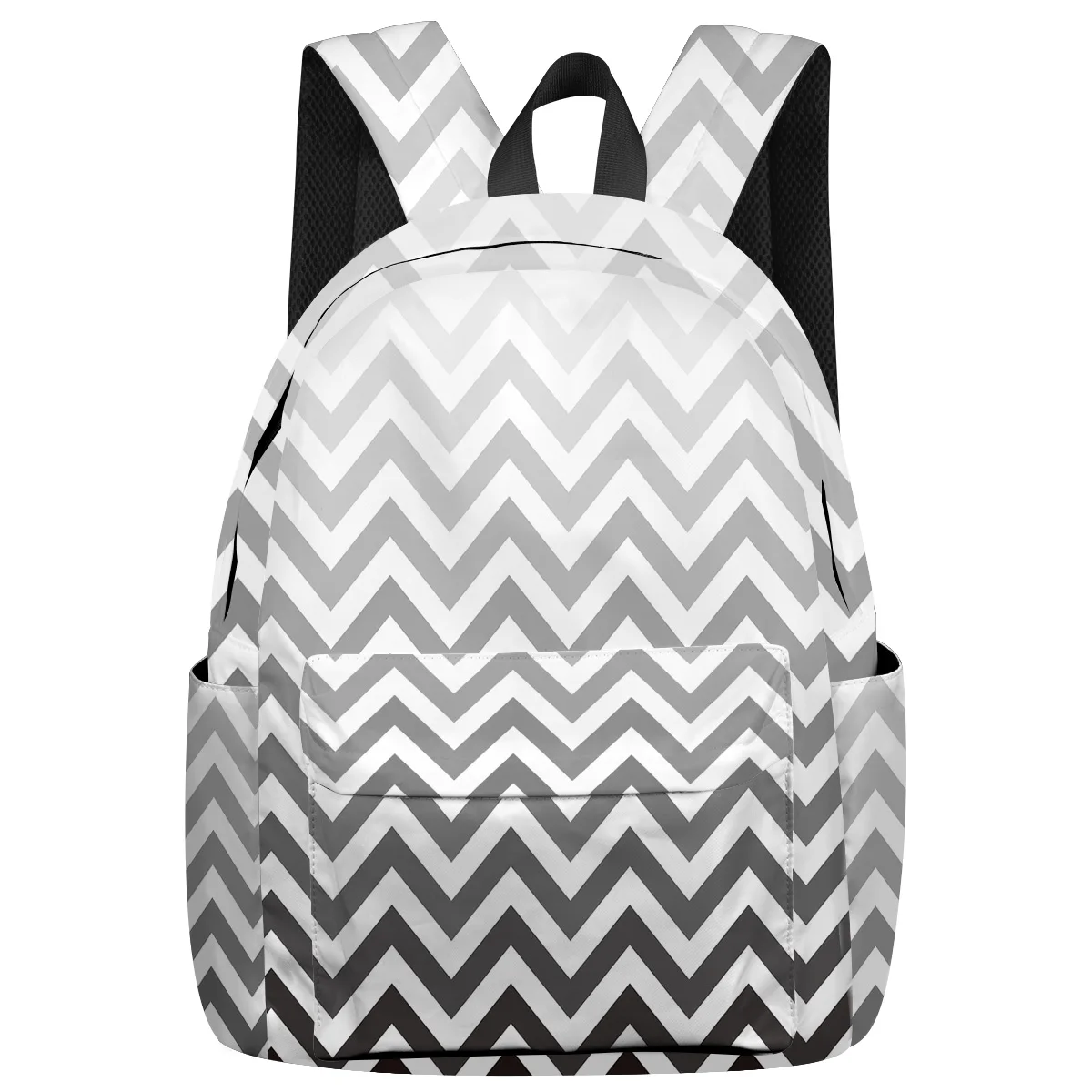 

Geometric Gradient Ripple Soft And Comfortable Scratch Resistant Laptop Backpacks Business Daypack College Students Casual