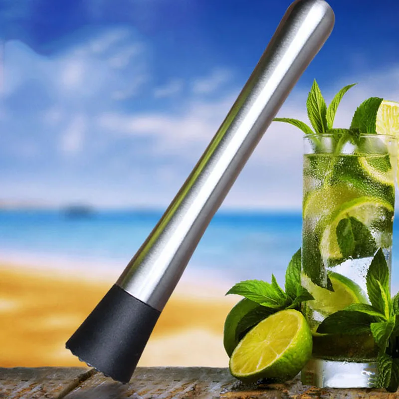 Коктейль из нержавеющей стали бар Muddler миксер барная посуда Mojito дома DIY напиток