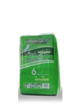 

ANGELS SECRET-Compresses-PANTY LINER-PACK of 6 Packs of 30 PCs each, 180 in outright.…