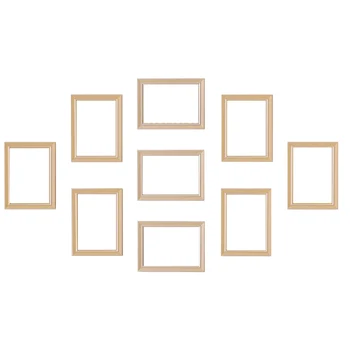

9 Photo Frame Wall Photo Frame Set 7 Inch Creative Wedding Photo Series Family Photo Frame Picture Wall Decoration