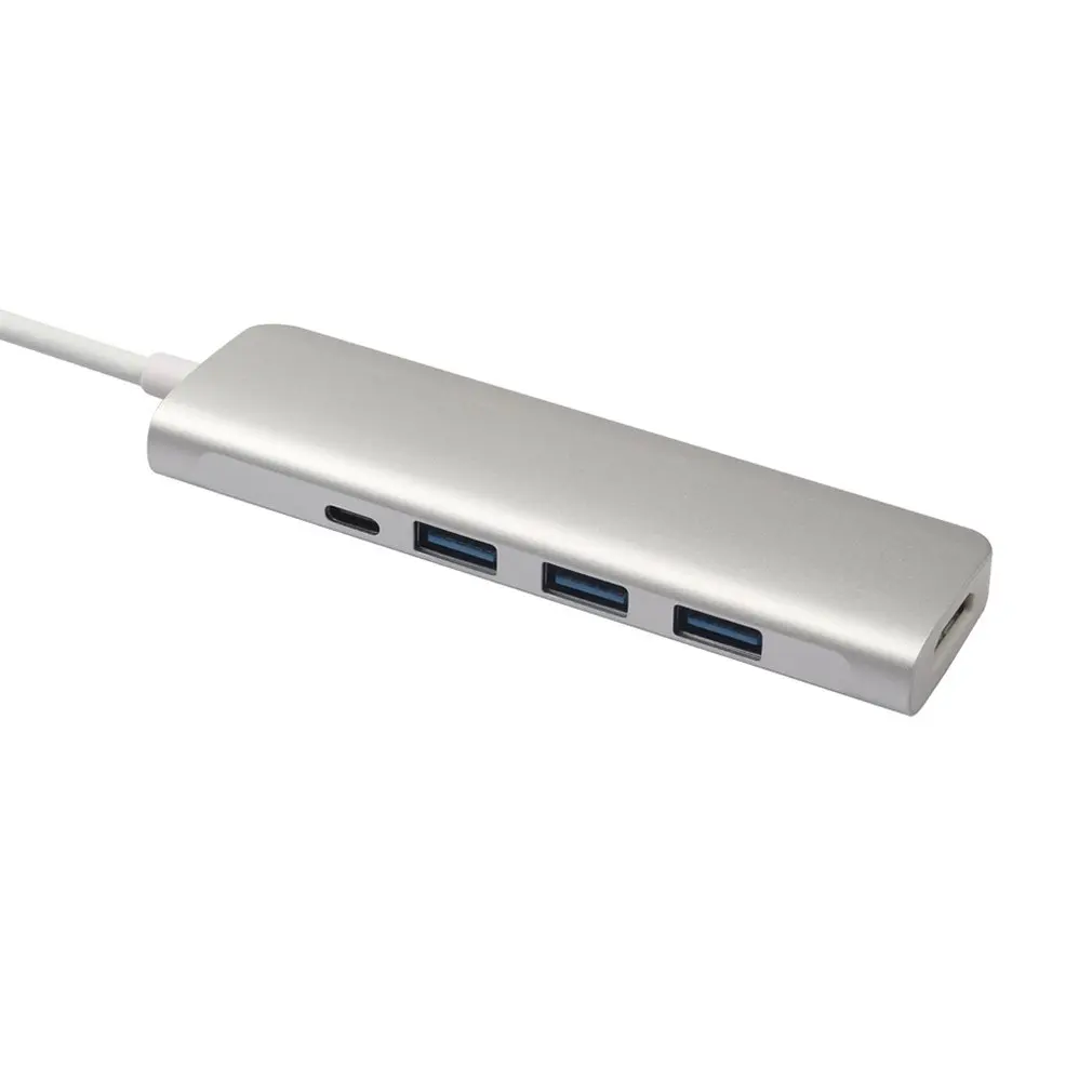 4/5 in1 USB док-станция USB 3,0 адаптер конвертер HDMI 4K Тип-C с быстрая зарядка PD USBC связаны для Pro huawei Matebook