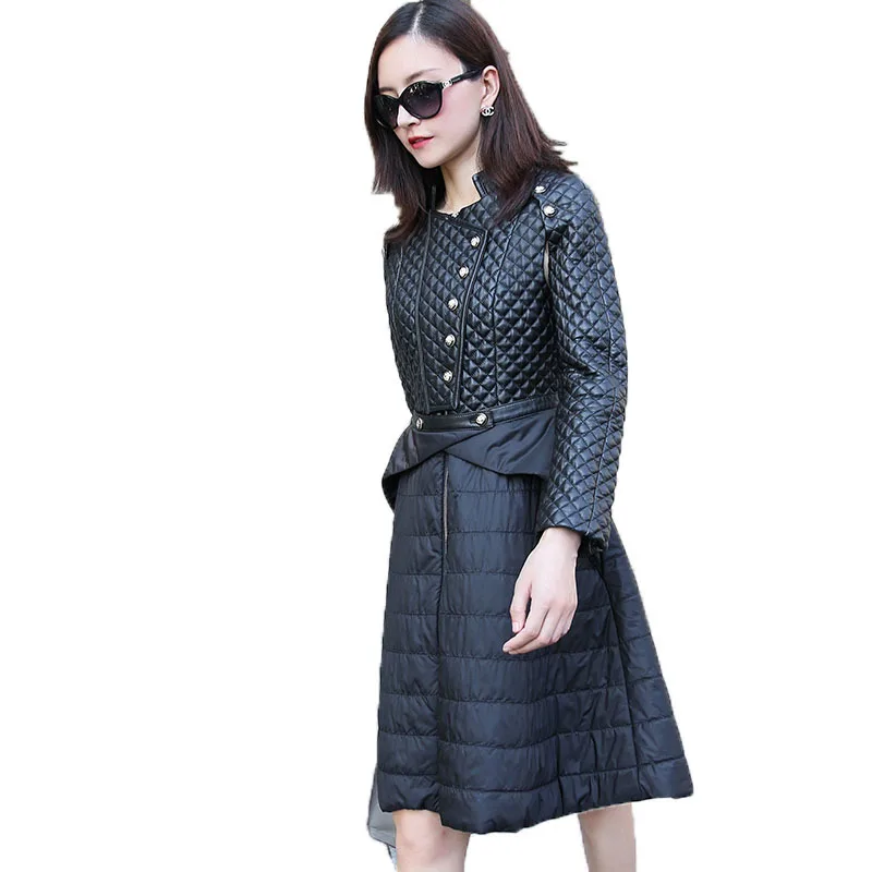 

Real Genuine Leather Jacket Women Tops Sheepskin Coat Female Jacket Spring Autumn Dress Women Korean Vintage Abrigo Mujer ZT1719