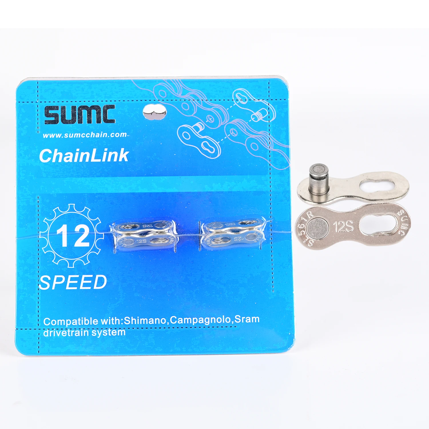 SUMC Chain magic buckle 11 12 speed silver gold Missing Link Bicycle Chain Link 6/7/8s 9s 10s 11s 12S bicycle quick magic button