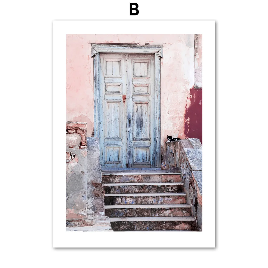 Pink-Door-Aloe-Marble-Joy-Quotes-Wall-Art-Canvas-Painting-Nordic-Posters-And-Prints-Wall-Pictures (4)