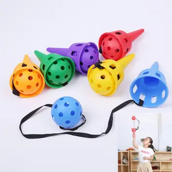 

2Pcs Children Funny Throwing Catching Ball Toys Parent-child Interactive Catch Ball Indoor Outdoor Sports Games Toys for Kids