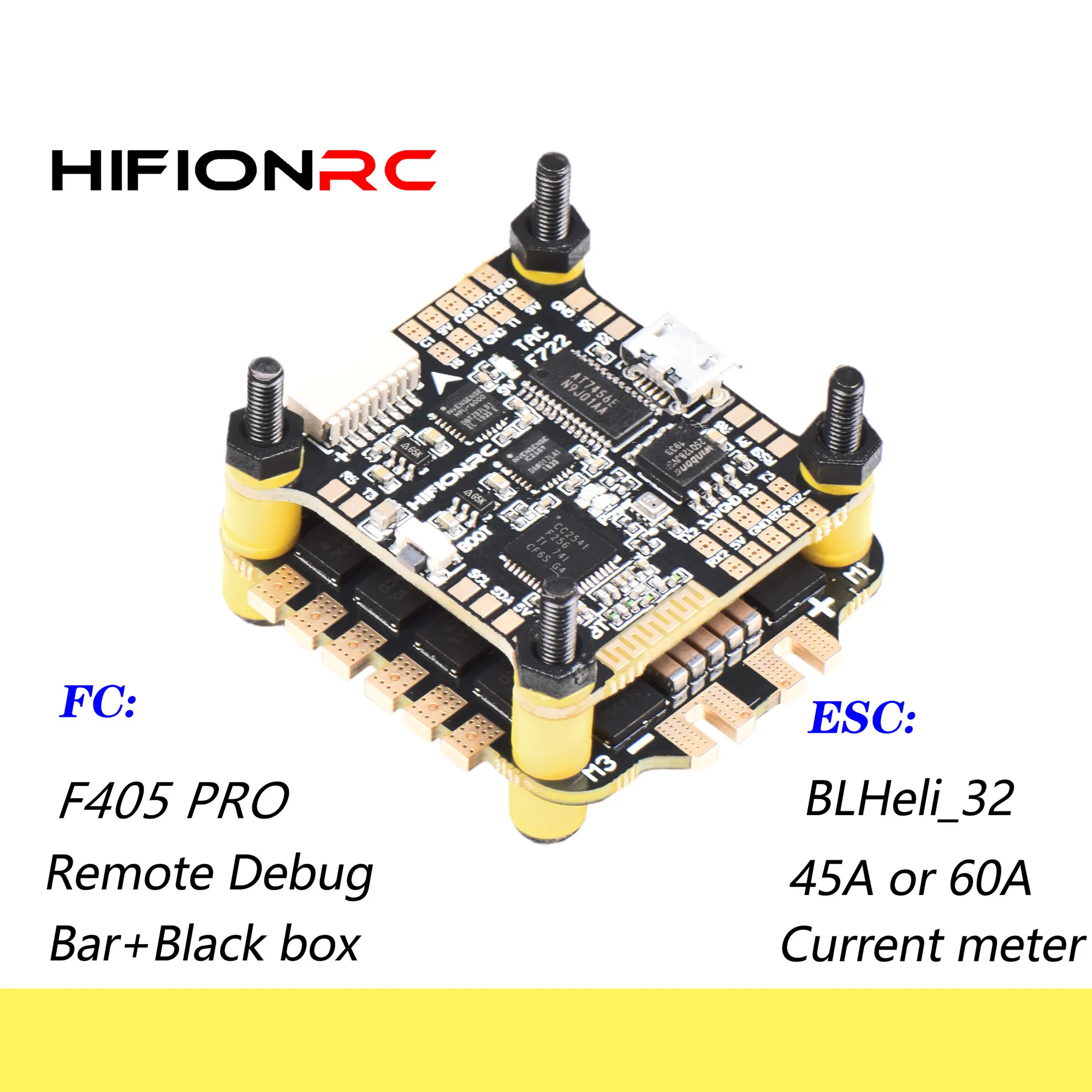 HIFIONRC F4 Pro + 45A ESC