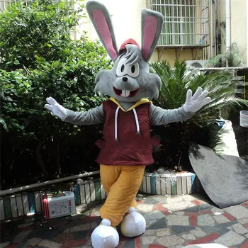 

Rabbit Mascot Costume Suits Cosplay Party Game Dress Outfits Clothing Advertising Promotion Carnival Halloween Adults Christmas