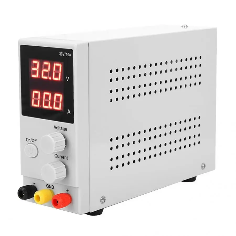 

0-30V 0-10A LED Digital Switching DC Power Supply Voltage Regulators Lab Repair Tool Adjustable LW-K3010D 110/220V Power Source