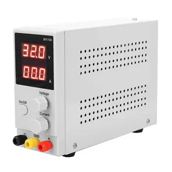 

0-30V 0-10A LED Digital Switching DC Power Supply Voltage Regulators Lab Repair Tool Adjustable LW-K3010D 110/220V Power Source