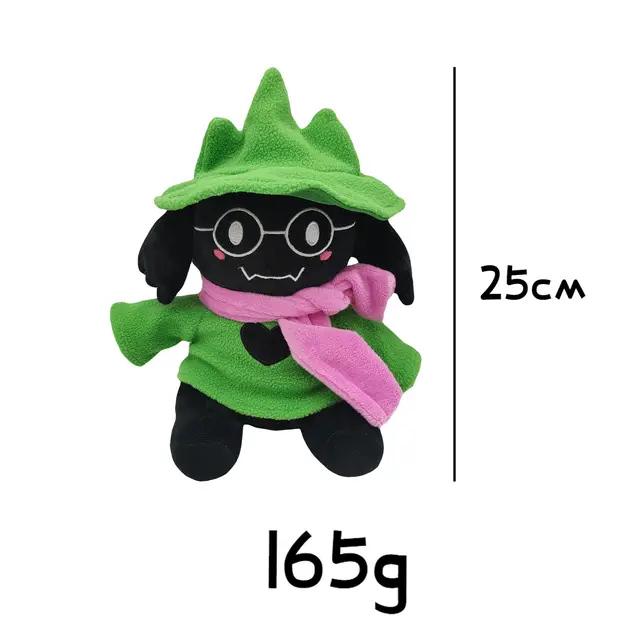 Deltarune Plush Toy Kawaii Ralsei Lancer Plush Stuffed Toys Cartoon Figure Soft Animals Doll for Children Kids Gift 25cm